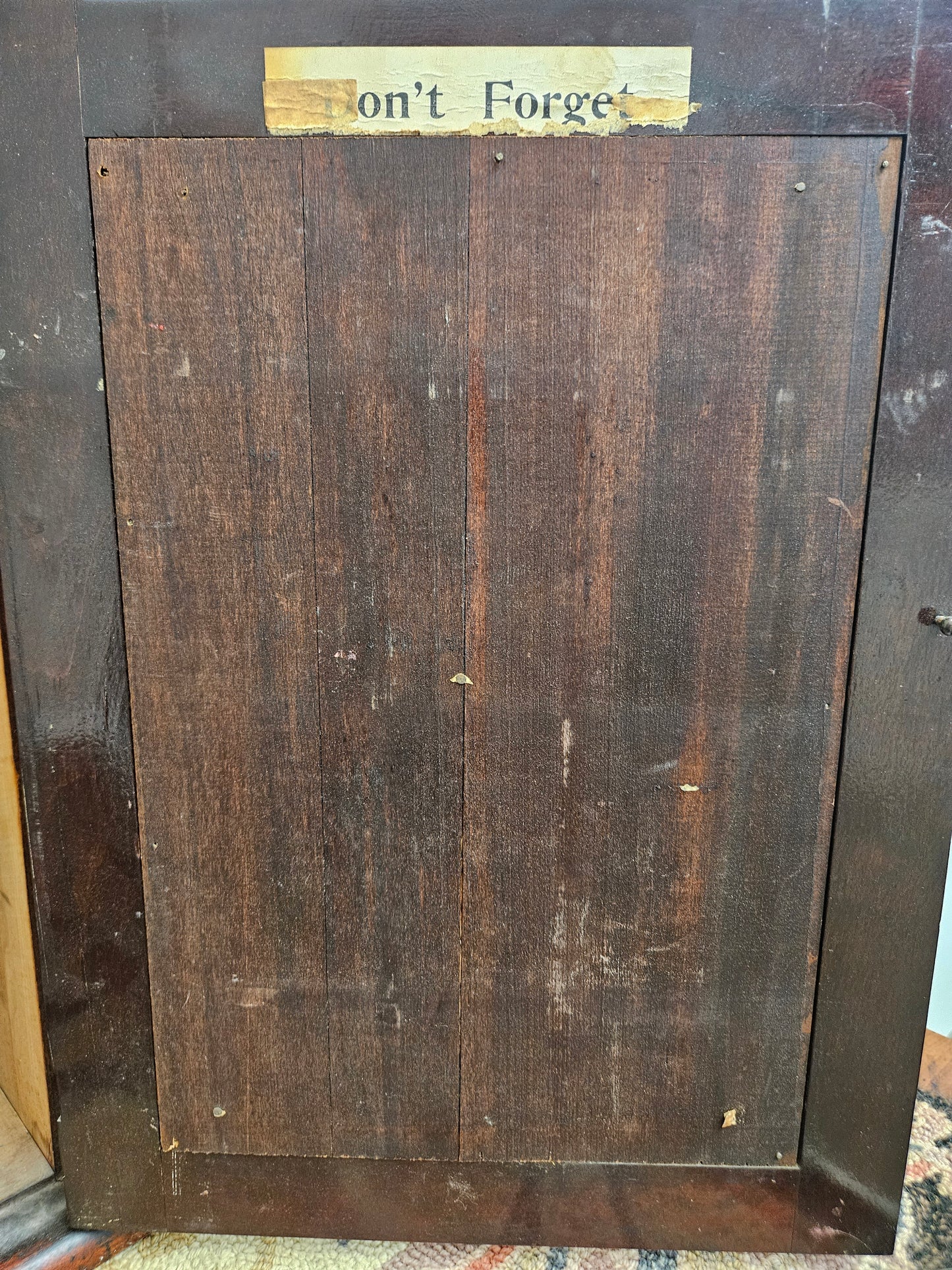Antique Original DY O LA DYE Country Store Display Cabinet.