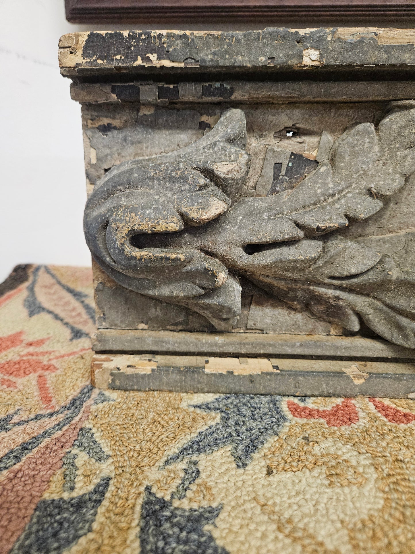 Vintage Architectural Salvage Wood Trim With A Gorgeous Design.