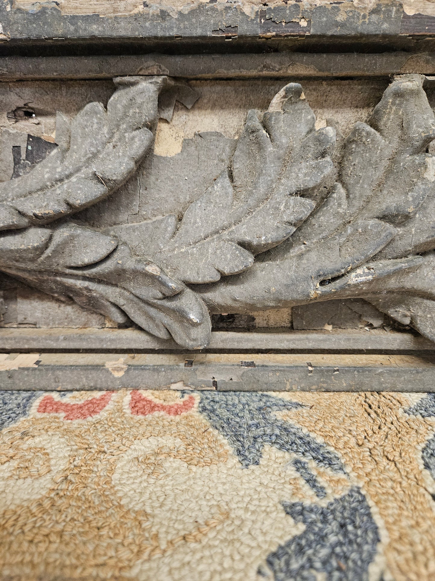 Vintage Architectural Salvage Wood Trim With A Gorgeous Design.