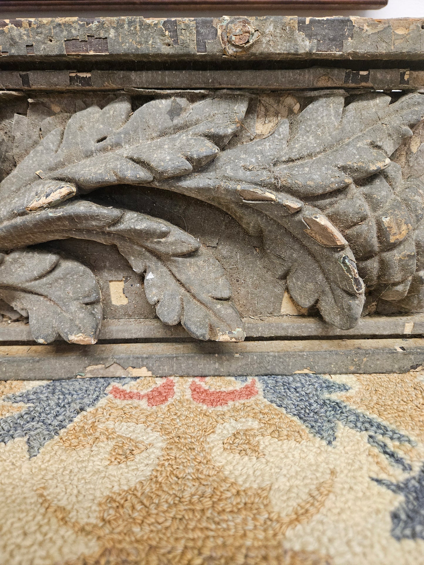 Vintage Architectural Salvage Wood Trim With A Gorgeous Design.