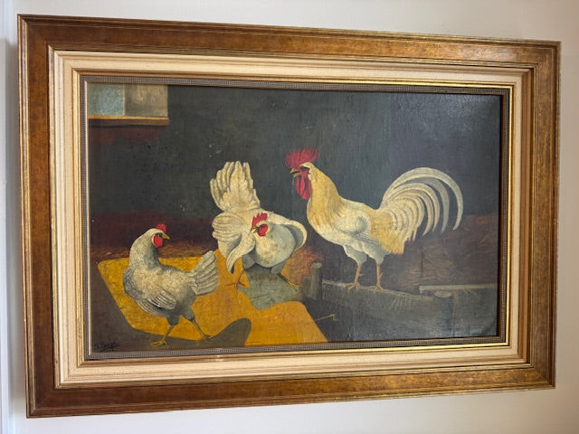 Rooster in the Hen House